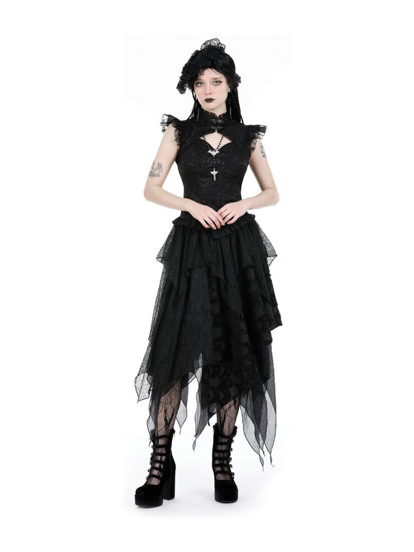 Chaos Punk Women's Knee-Length Skirt