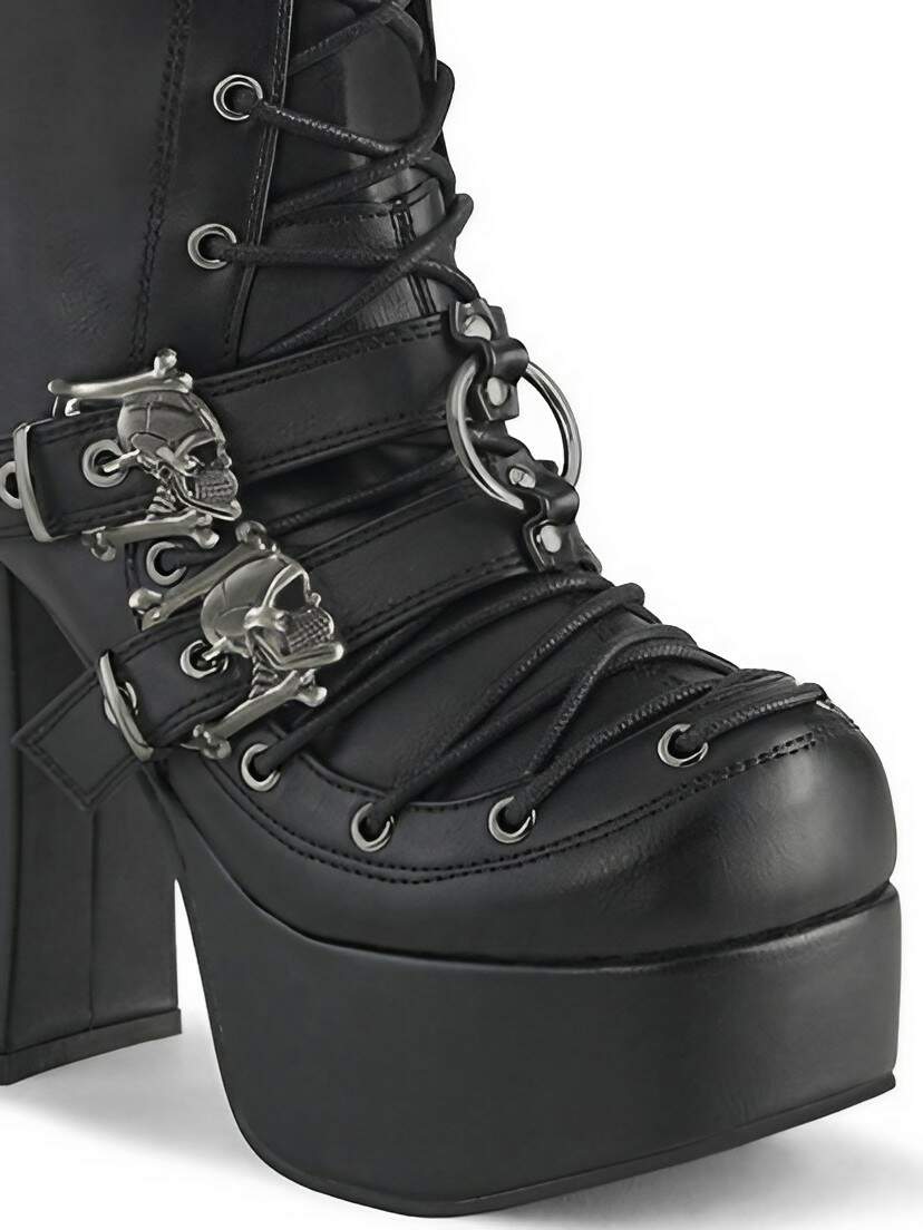 CHARADE-230 Knee High Gothic Platform Boots