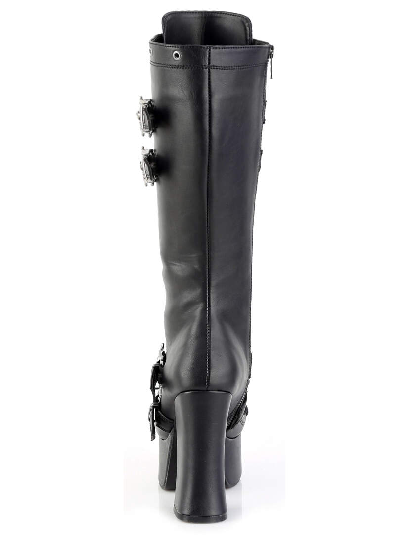 CHARADE-230 Knee High Gothic Platform Boots