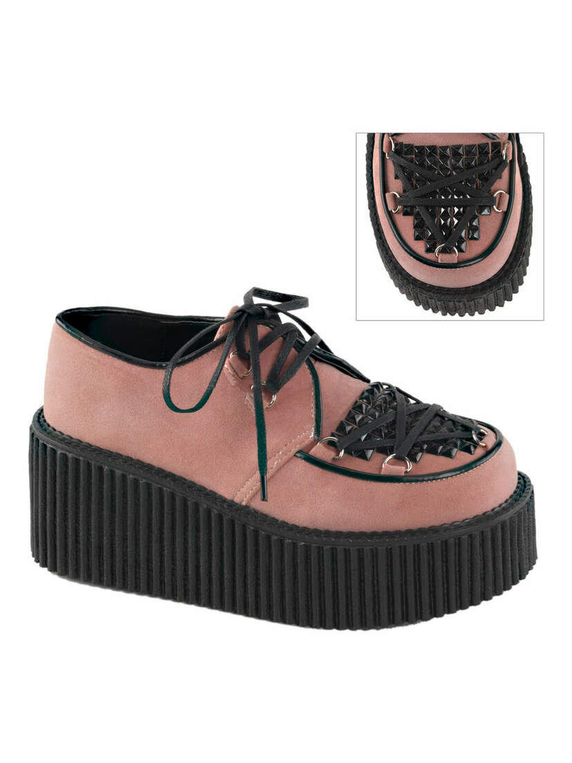 CREEPER-216 Pink Vegan Shoes CREEPER-216 Pink Vegan Shoes