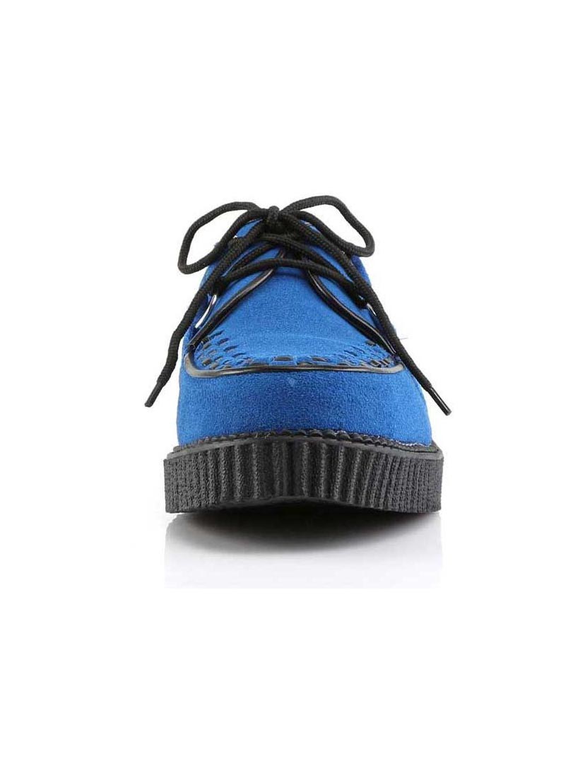 CREEPER-602S Blue Suede Creepers