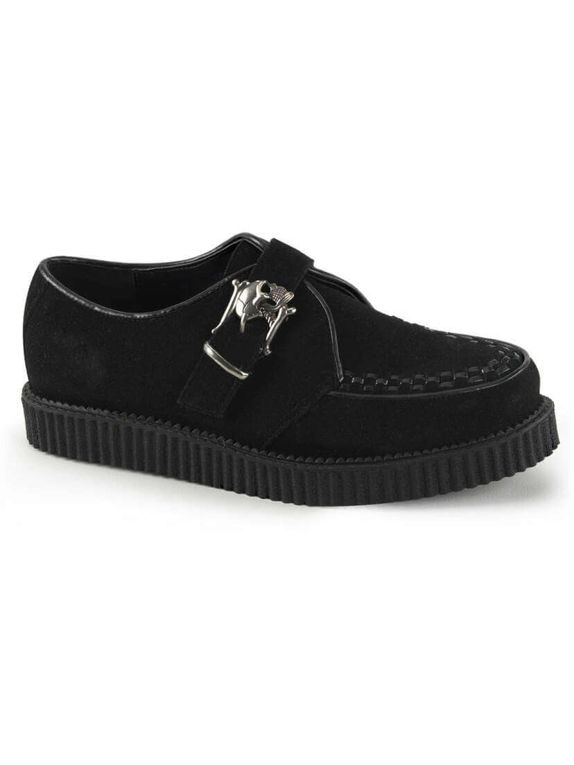 CREEPER-605 Suede Skull Creepers