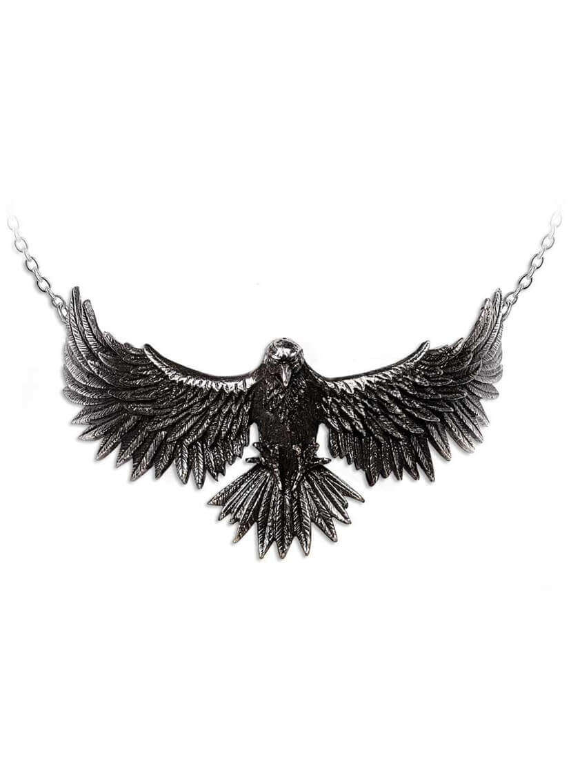 Curse of Coronis - Raven Choker Necklace