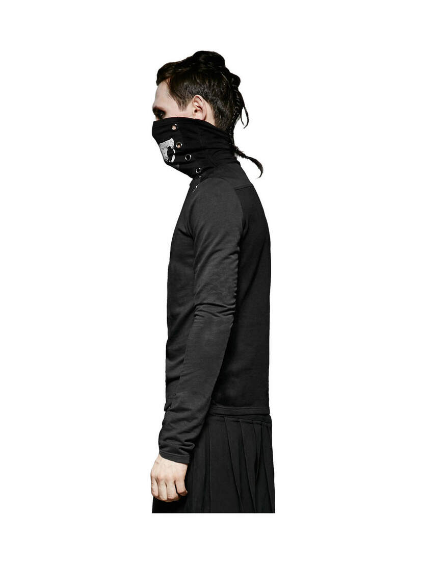 Damien Men's Skull Long Sleeve Shirt