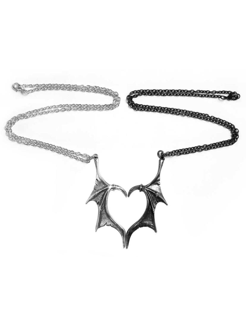 Darkling Heart Necklace Pair