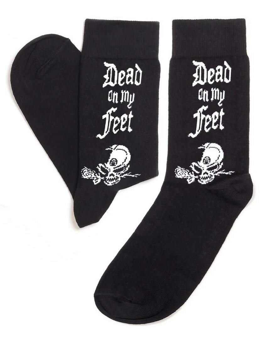 Dead On My Feet Socks