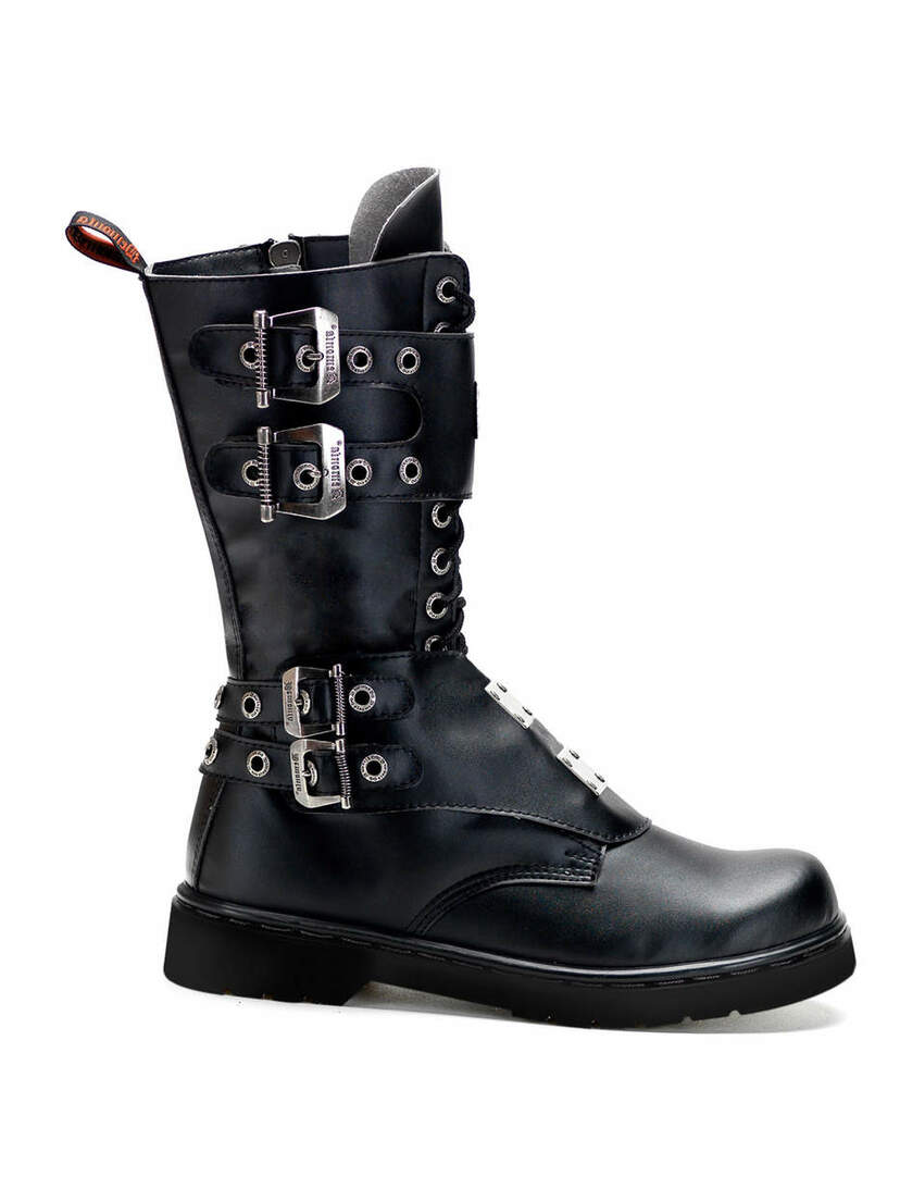 DEFIANT-302 Black Combat Boots
