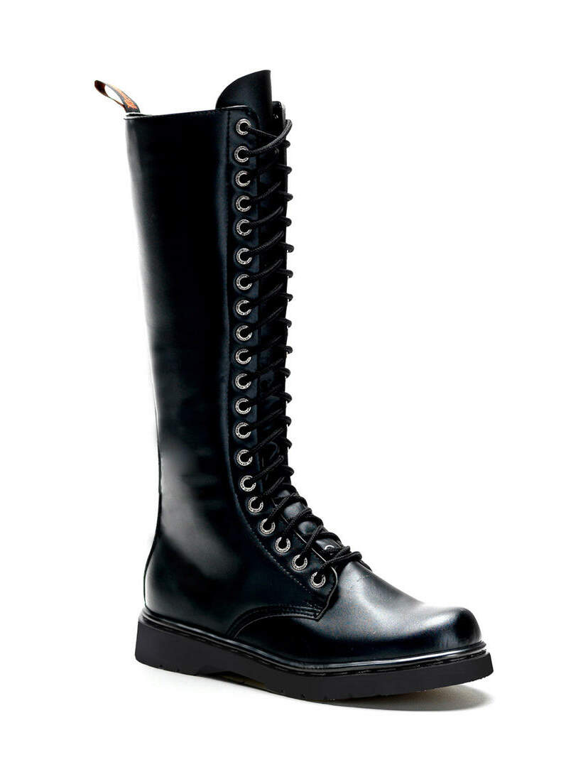 DEFIANT-400 Black Combat Boots