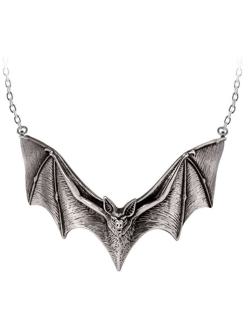 Descending Darkness - Vampire Bat Necklace