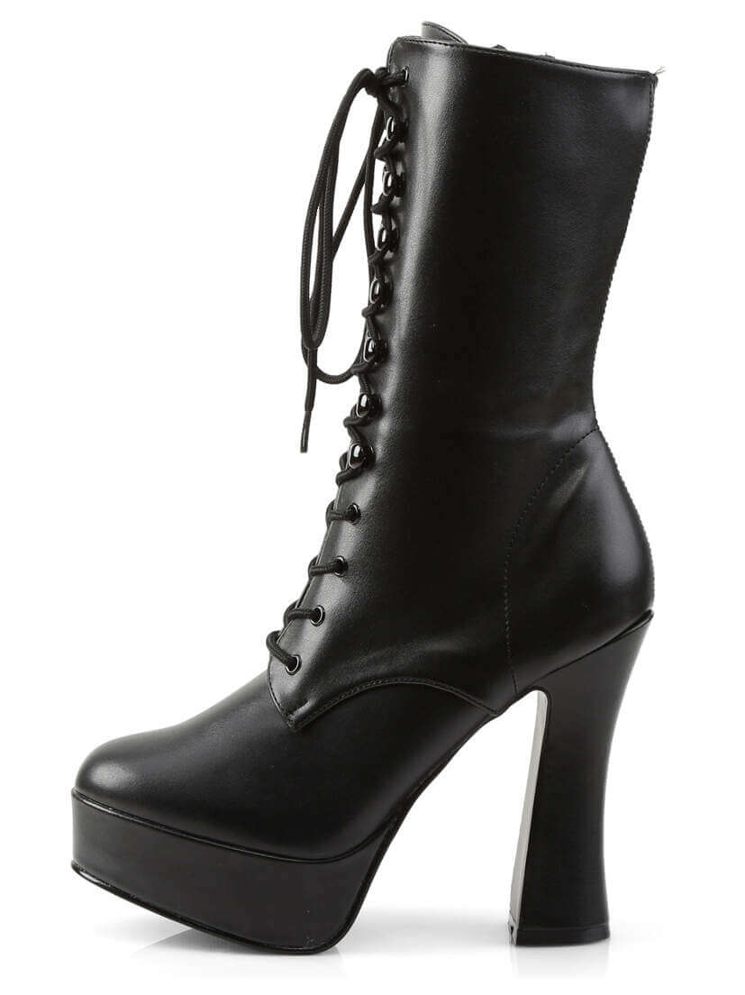 ELECTRA-1020 Black Pu Boots