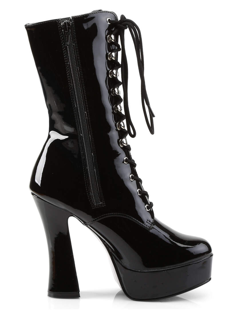 ELECTRA-1020 Black Patent Boots