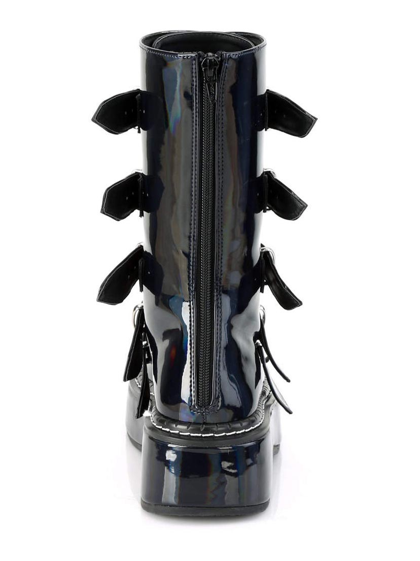 EMILY-330 Black Hologram Boots