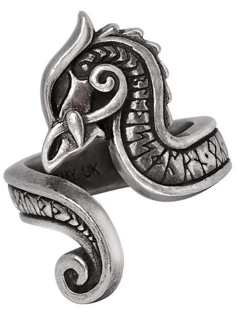 Fafnirok - Viking Longship Ring