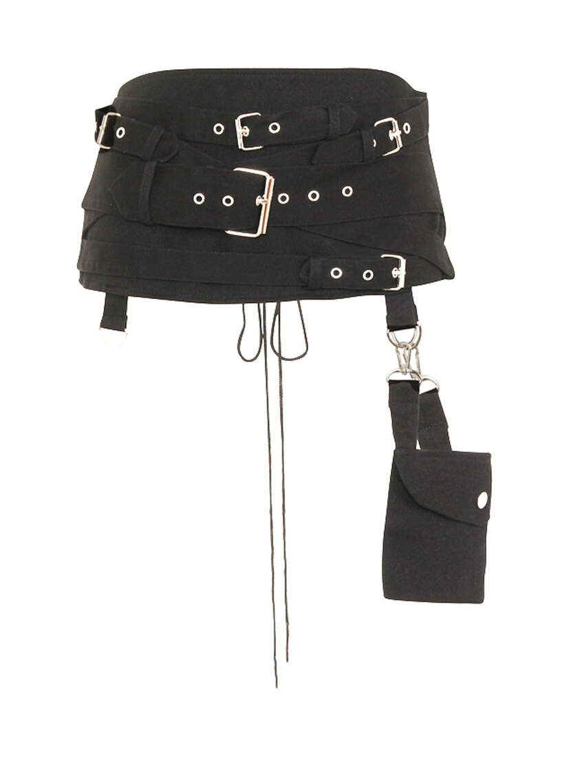 Gothic Hel Pocket Belt Cincher
