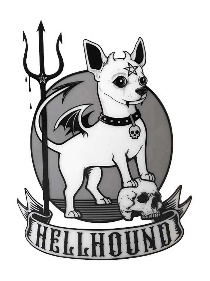 Hellhound Mug and Spoon Set