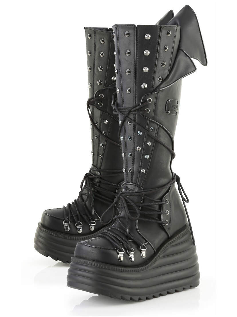 KERA-203 Knee-High Gothic Platform Boots