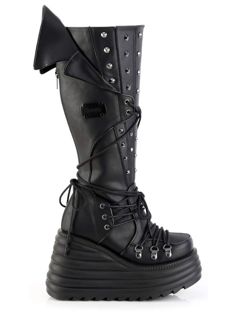 KERA-203 Knee-High Gothic Platform Boots