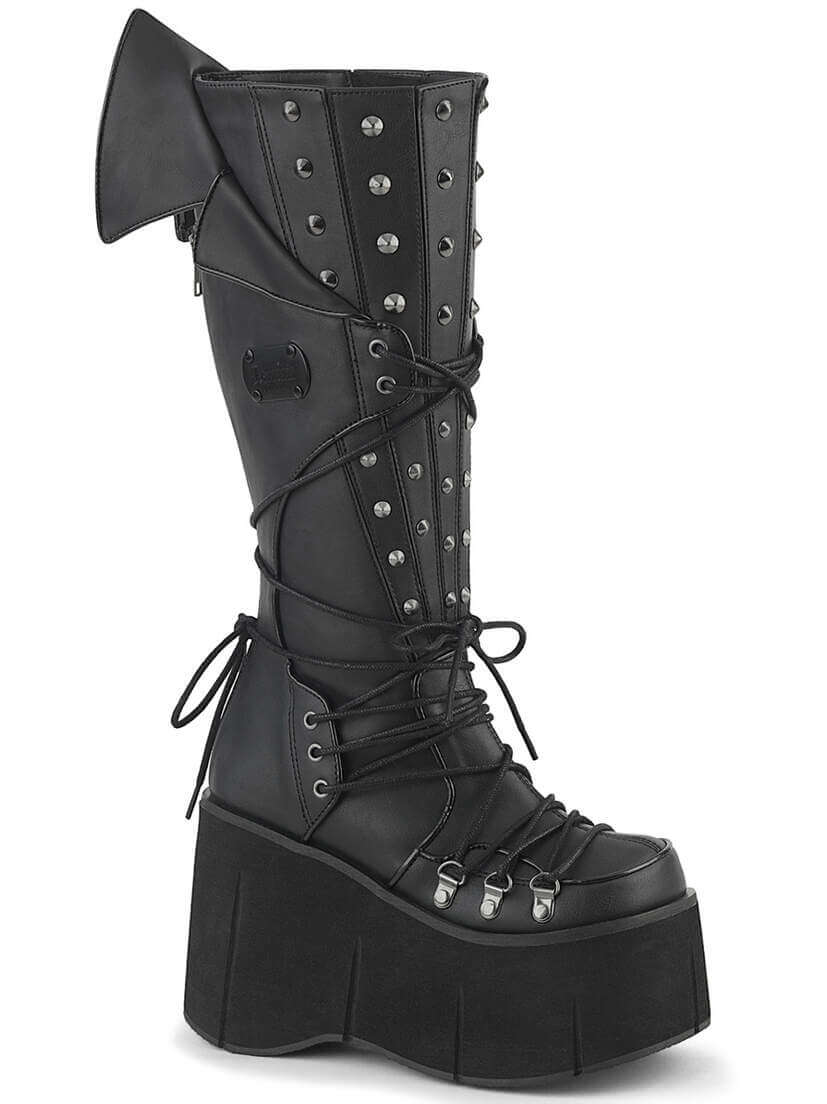 KERA-203 Knee-High Gothic Platform Boots