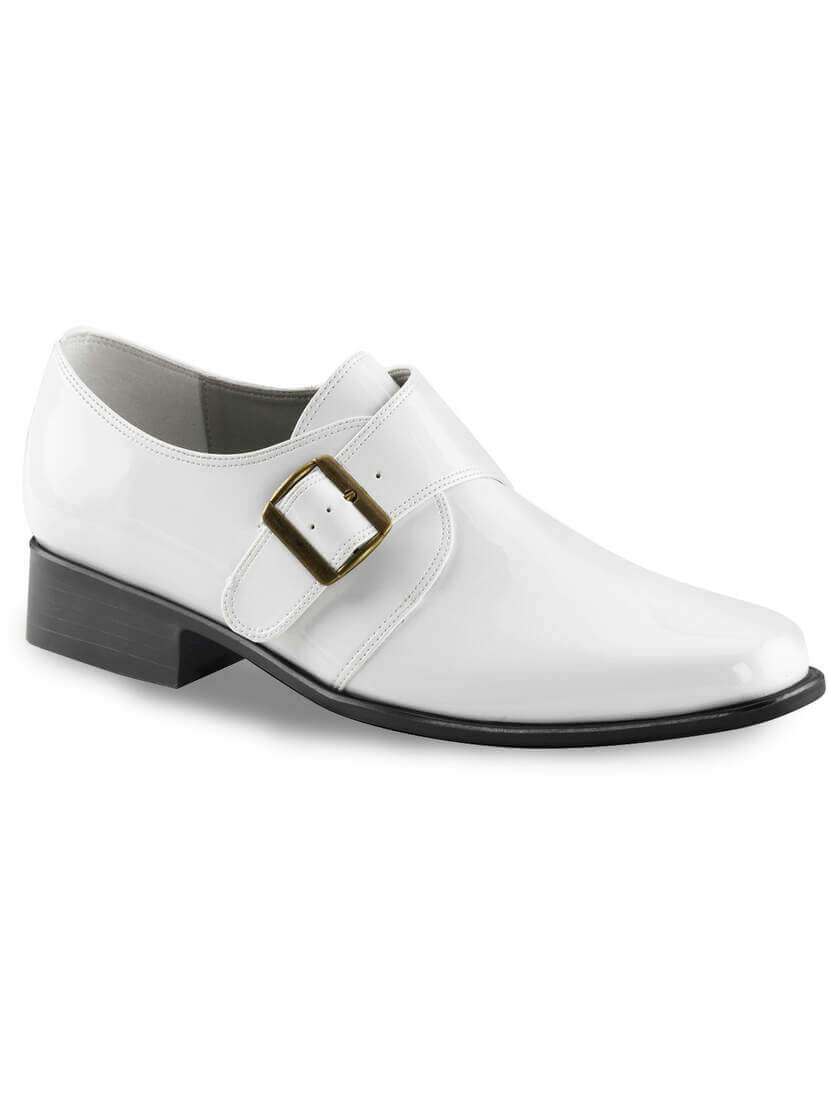 LOAFER-12 White Loafer Shoes