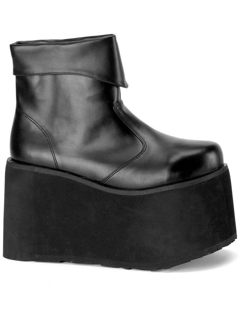 MONSTER-02 Black Platform Boots