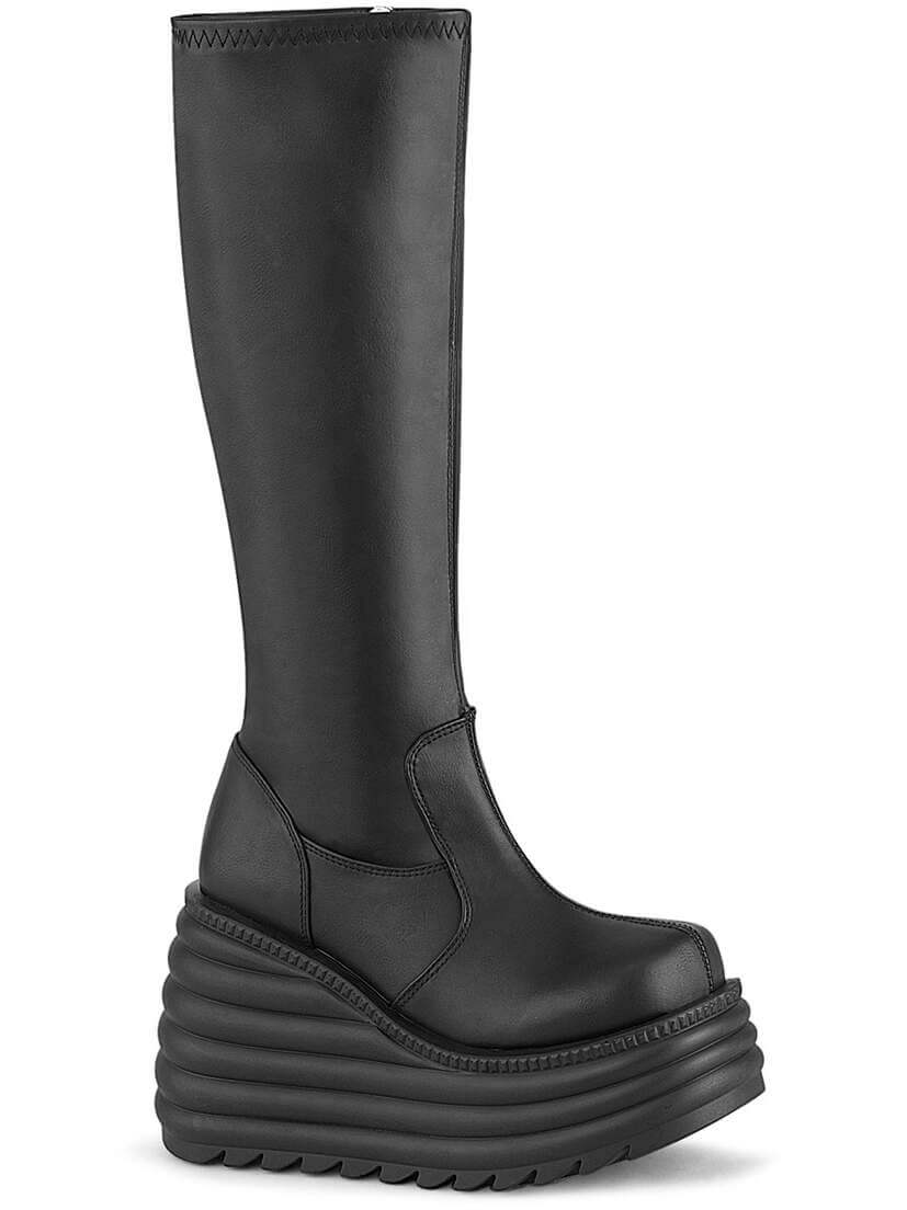 MORTE-300 Knee-High Platform Boots