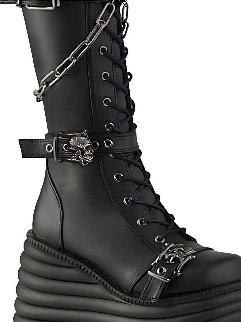 MORTE-312 Thigh-High Platform Boots