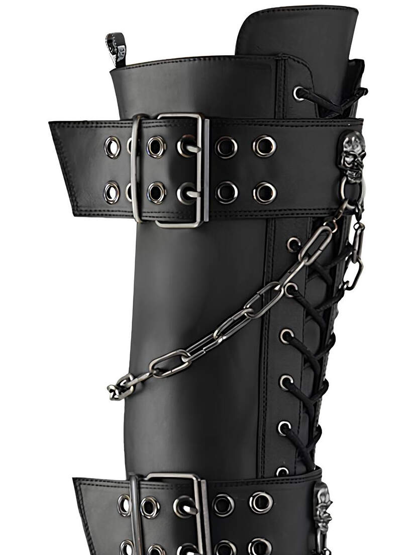 MORTE-312 Thigh-High Platform Boots