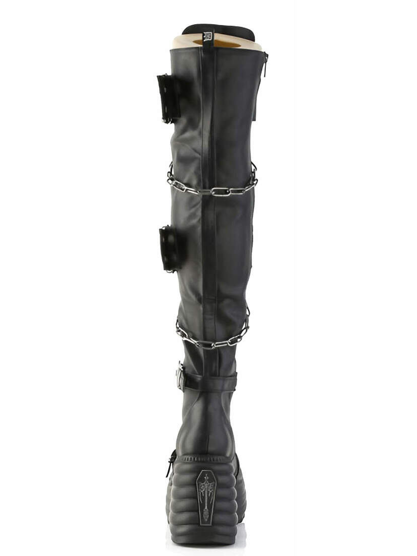 MORTE-312 Thigh-High Platform Boots