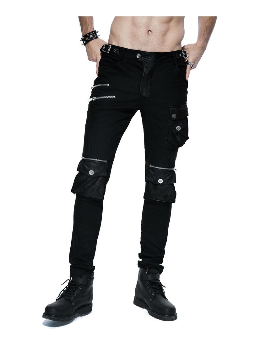 Nefarious - Men's Gothic Pocket Pants