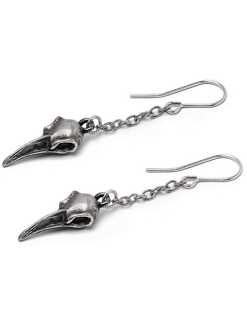 Rabenschadel Schlenker Earrings