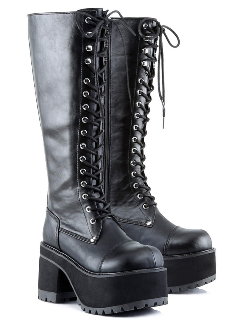 RANGER-302 men's black knee high boots