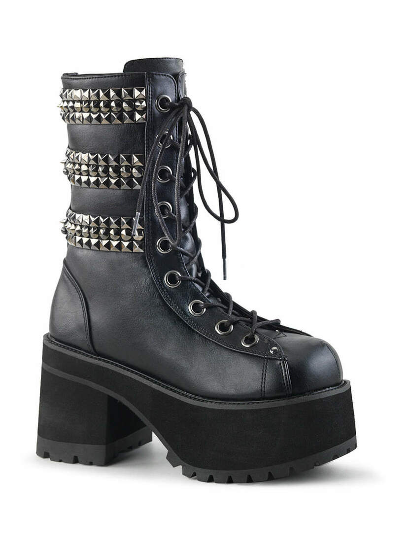 RANGER-305 pyramid studded boots