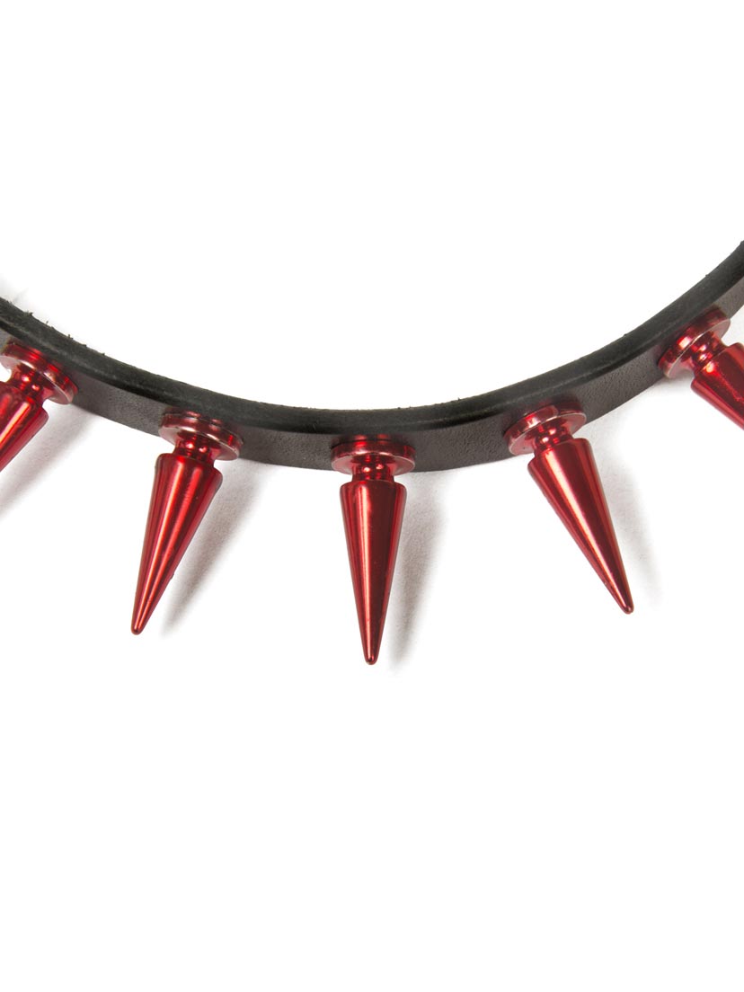 Rivithead Red Spike Choker