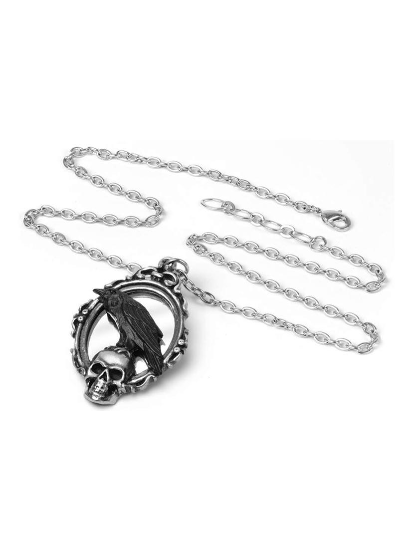 Reflections of Poe Pendant Necklace