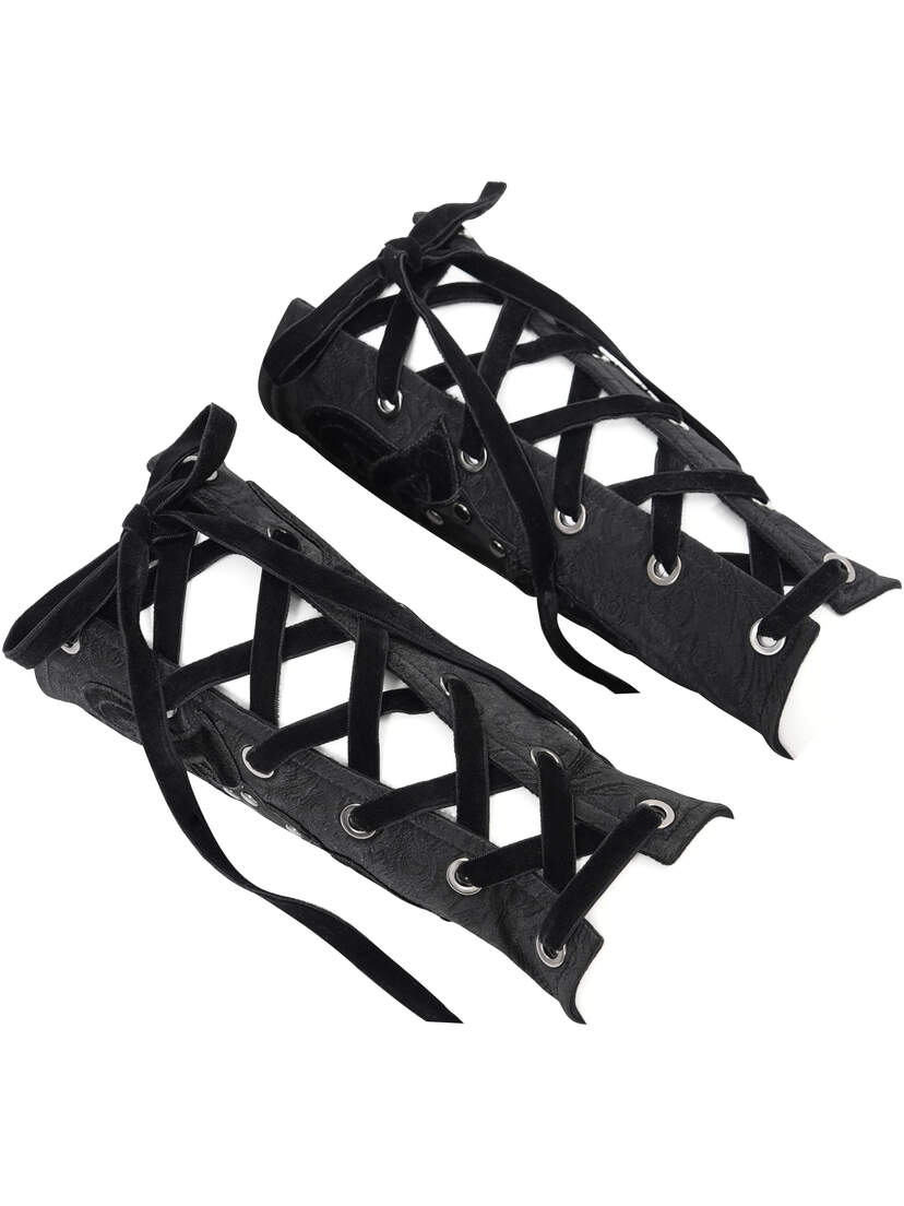 Requiem Men's Gothic Arm Cuffs