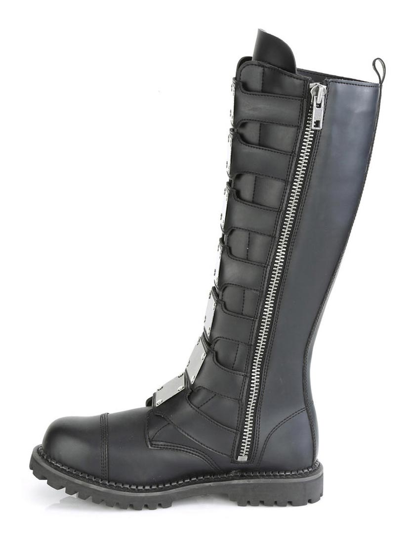 RIOT-21 Vegan Leather Combat Boots