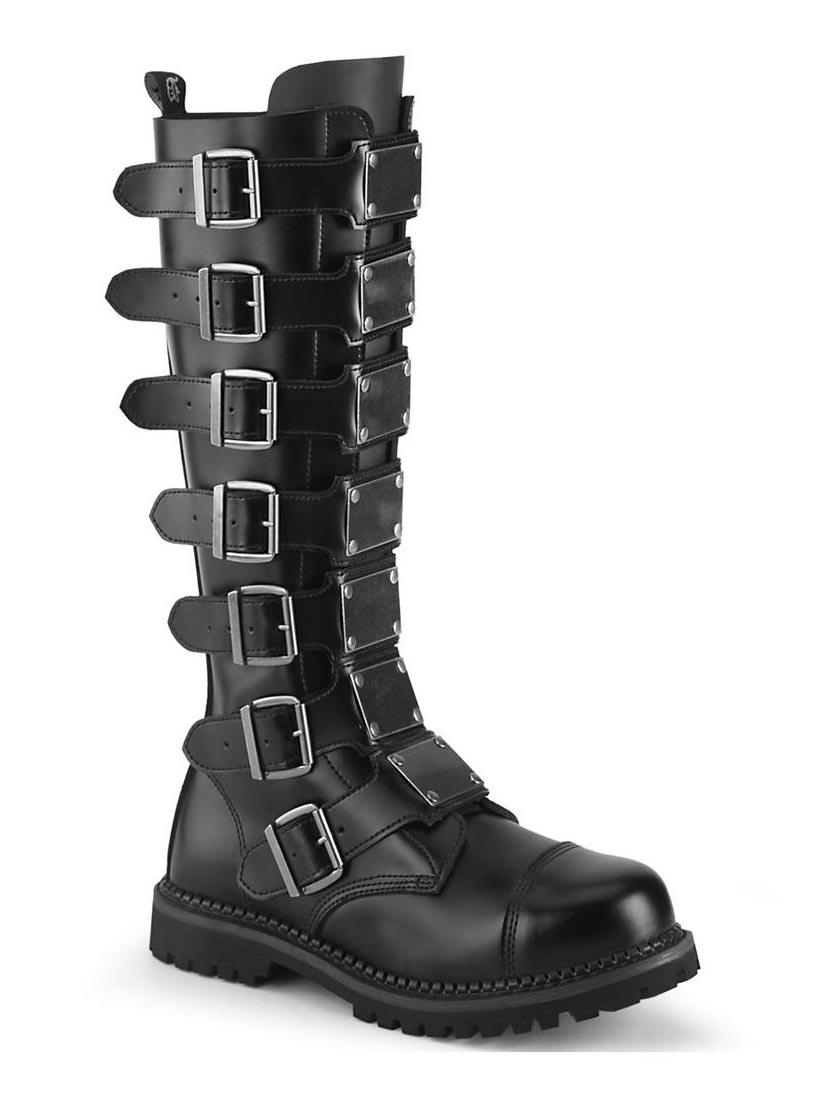 RIOT-21 Leather Combat Boots