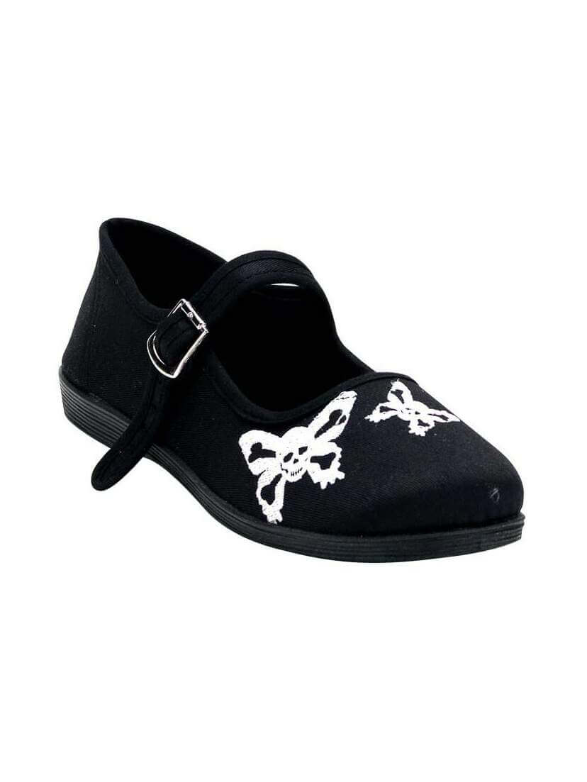 SASSIE-17 Butterfly Skull Shoes