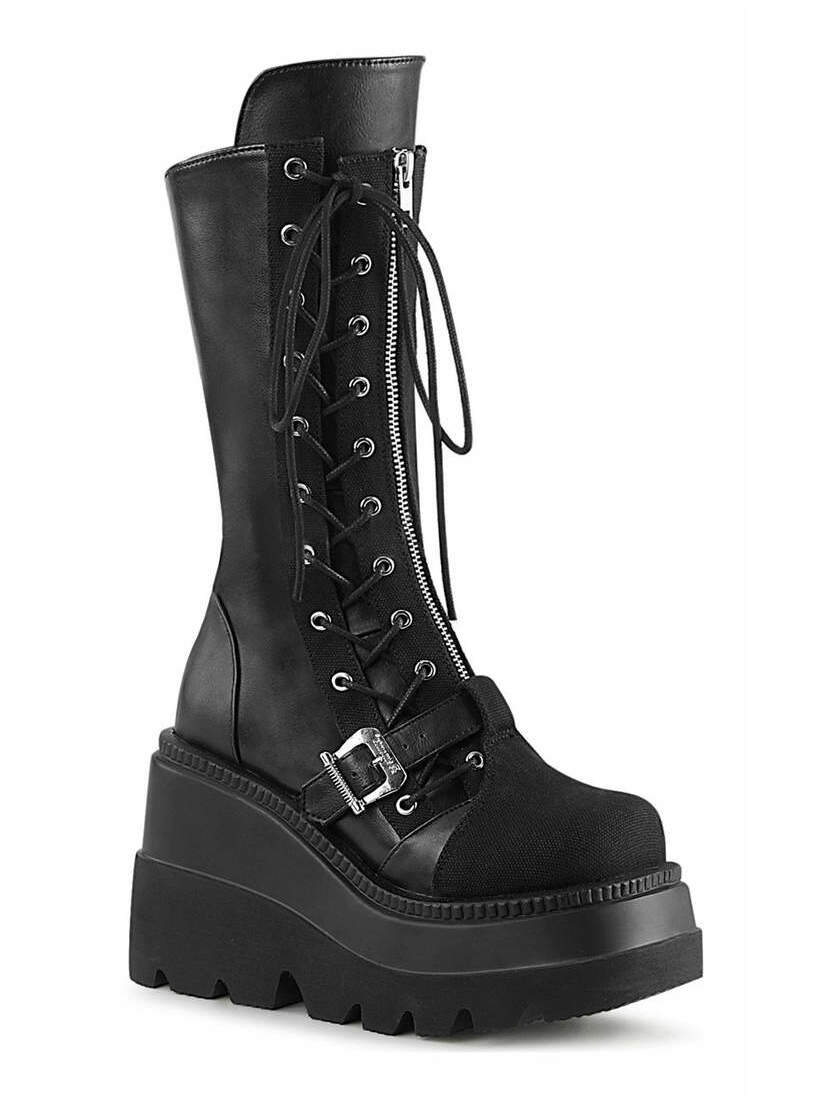 SHAKER-71 Platform Mid-Calf Boots