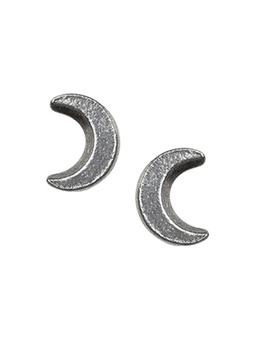 Sickle Moon Earring Studs