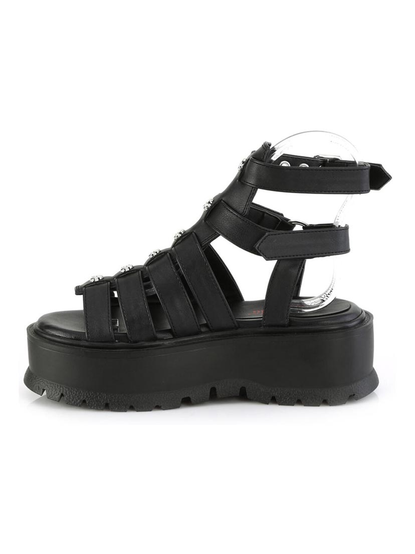 SLACKER-18 Gothic Gladiator Sandals