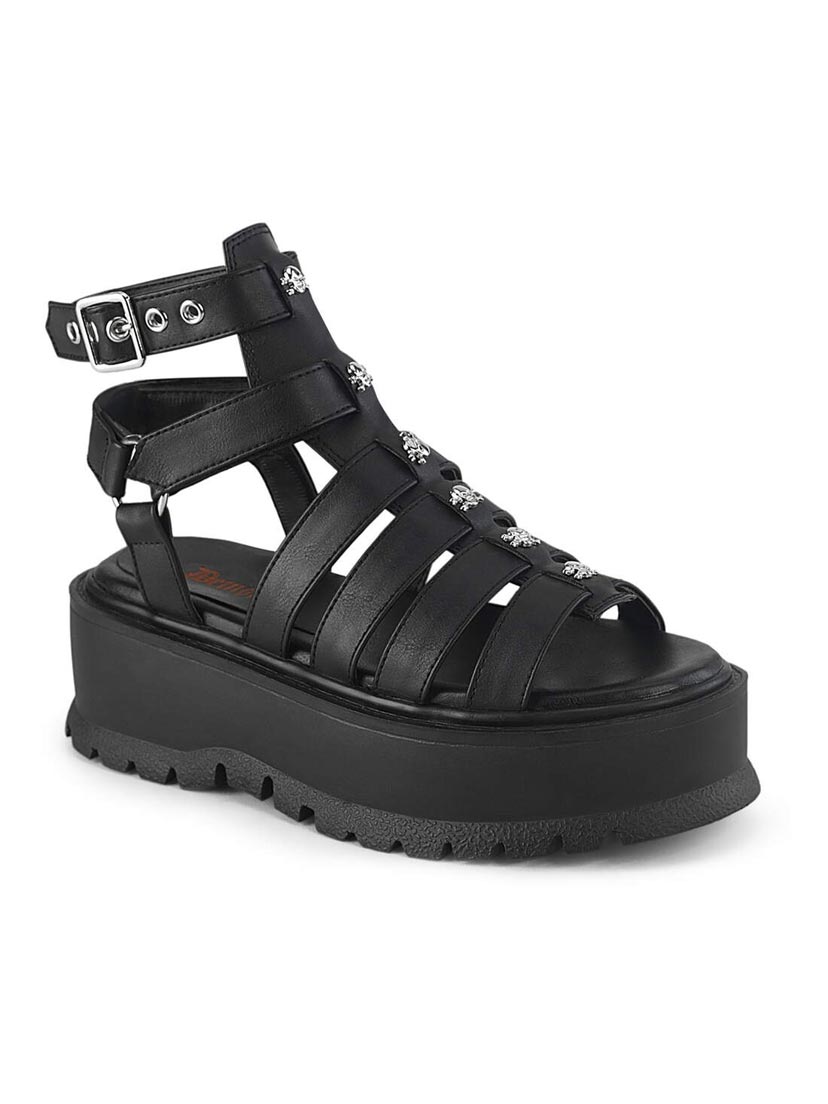 SLACKER-18 Gothic Gladiator Sandals