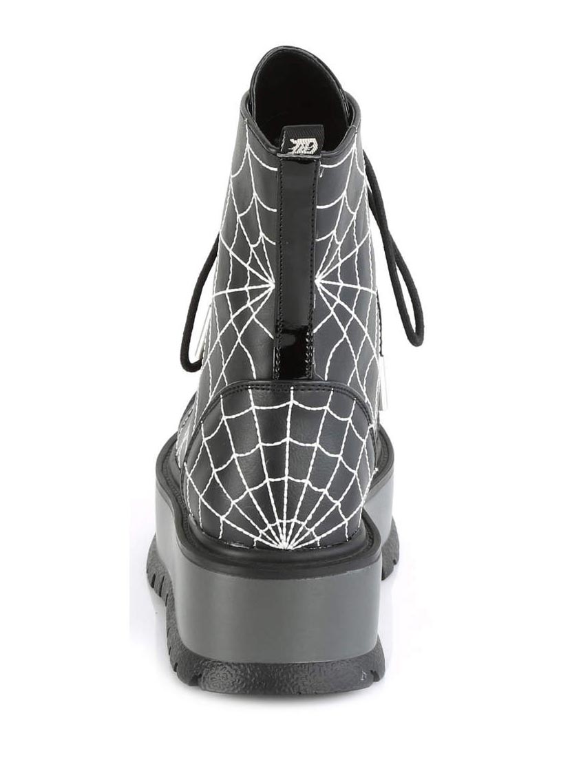SLACKER-88 Spiderweb Platform Boots
