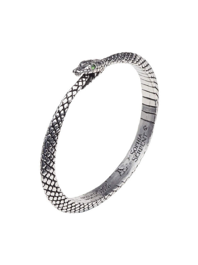 The Sophia Serpent Bangle