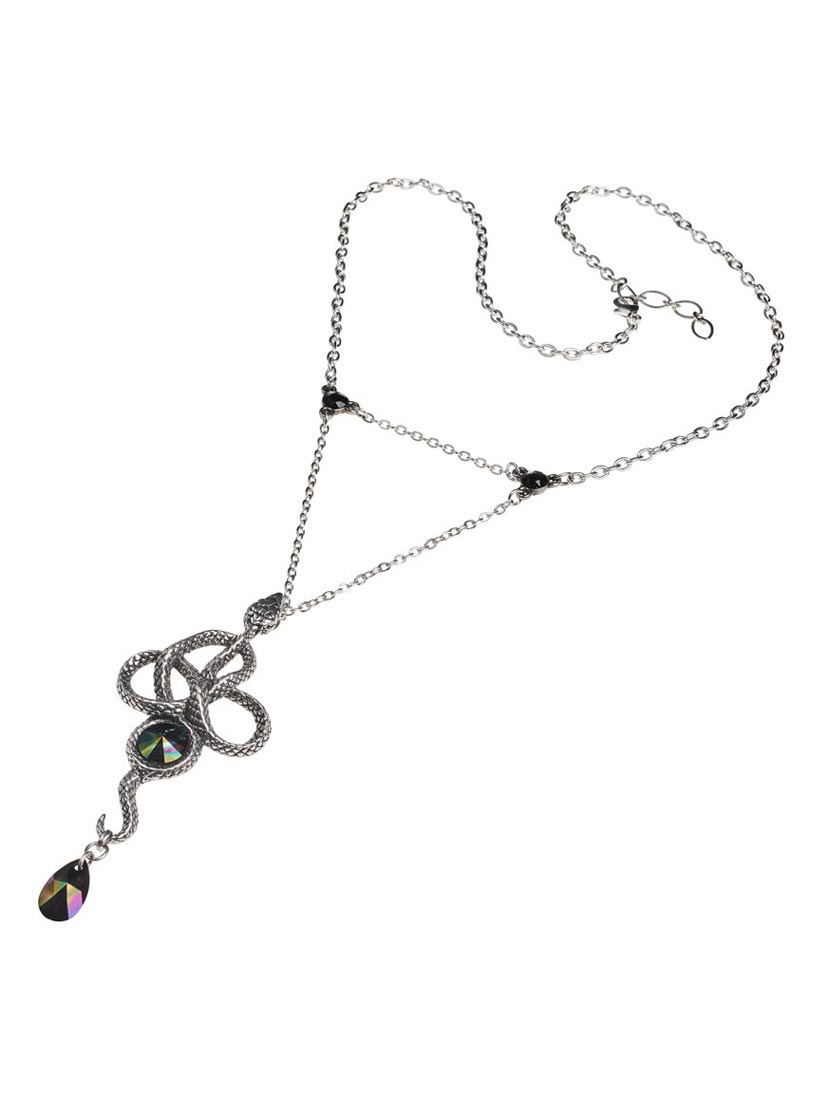 Tercia Serpent Pendant Necklace
