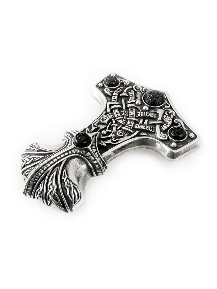 Thunder Hammer Belt Buckle