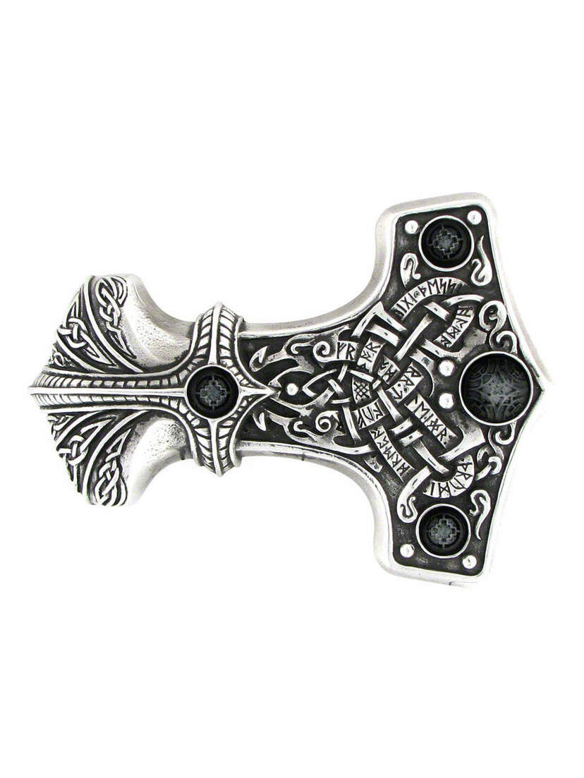 Thunder Hammer Belt Buckle