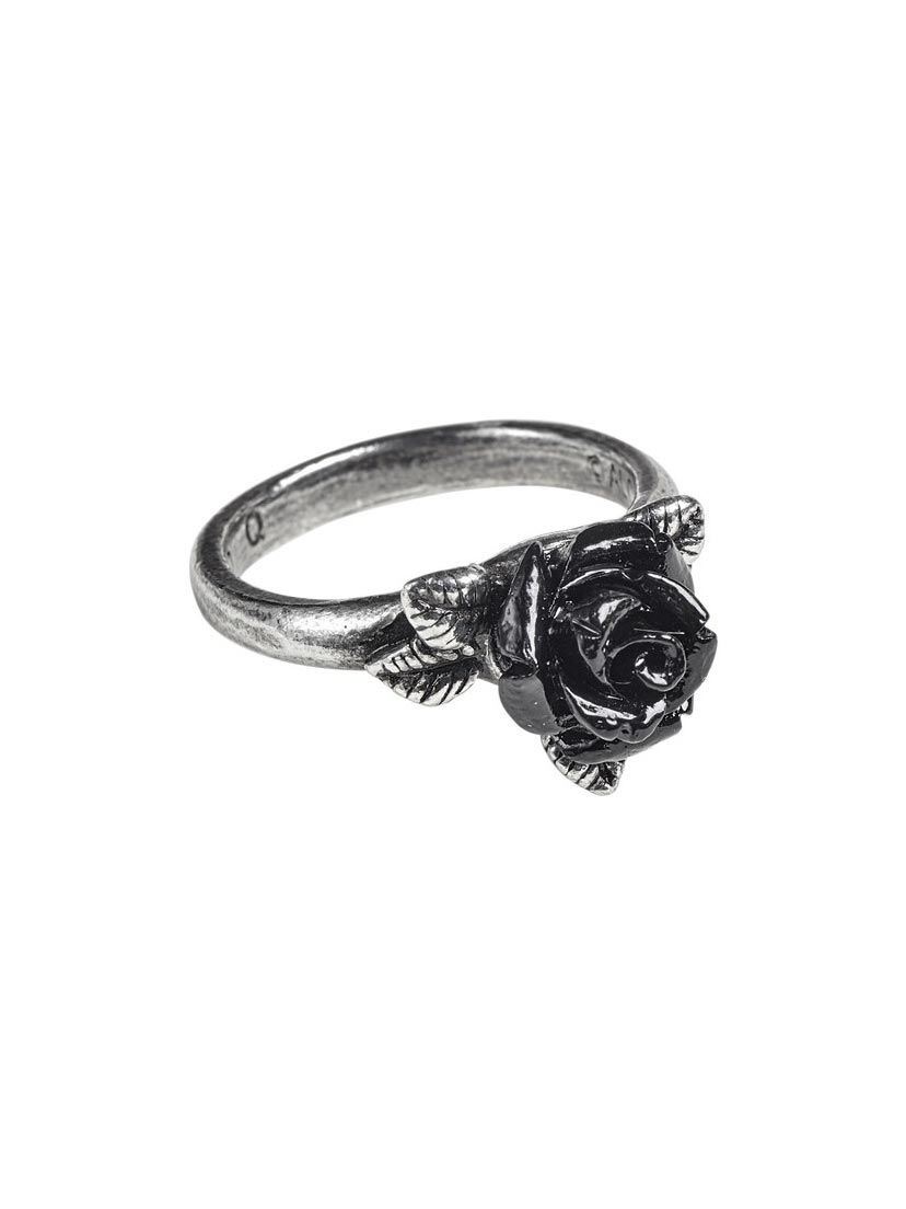 Token of Love Black Rose Ring