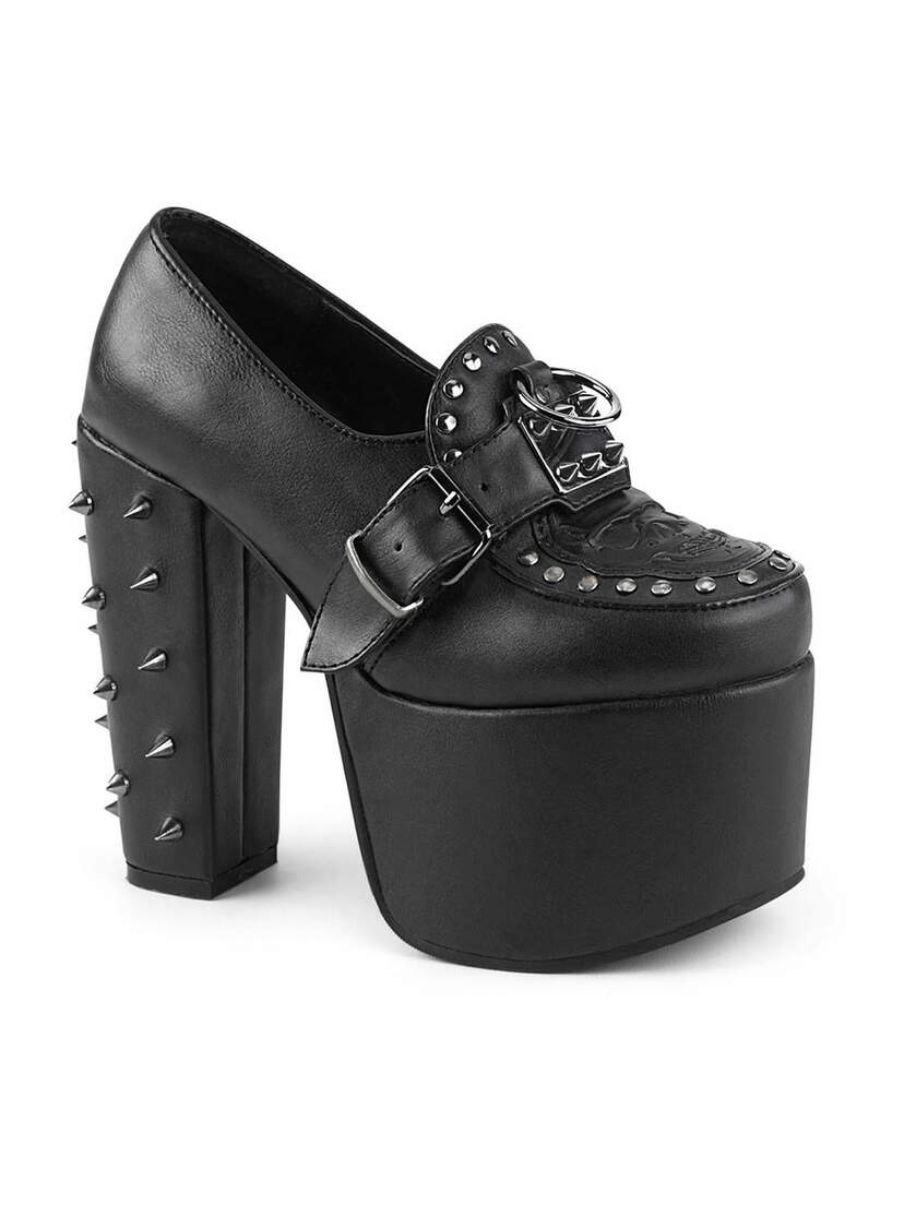 TORMENT-500 Spiked Platform Heels