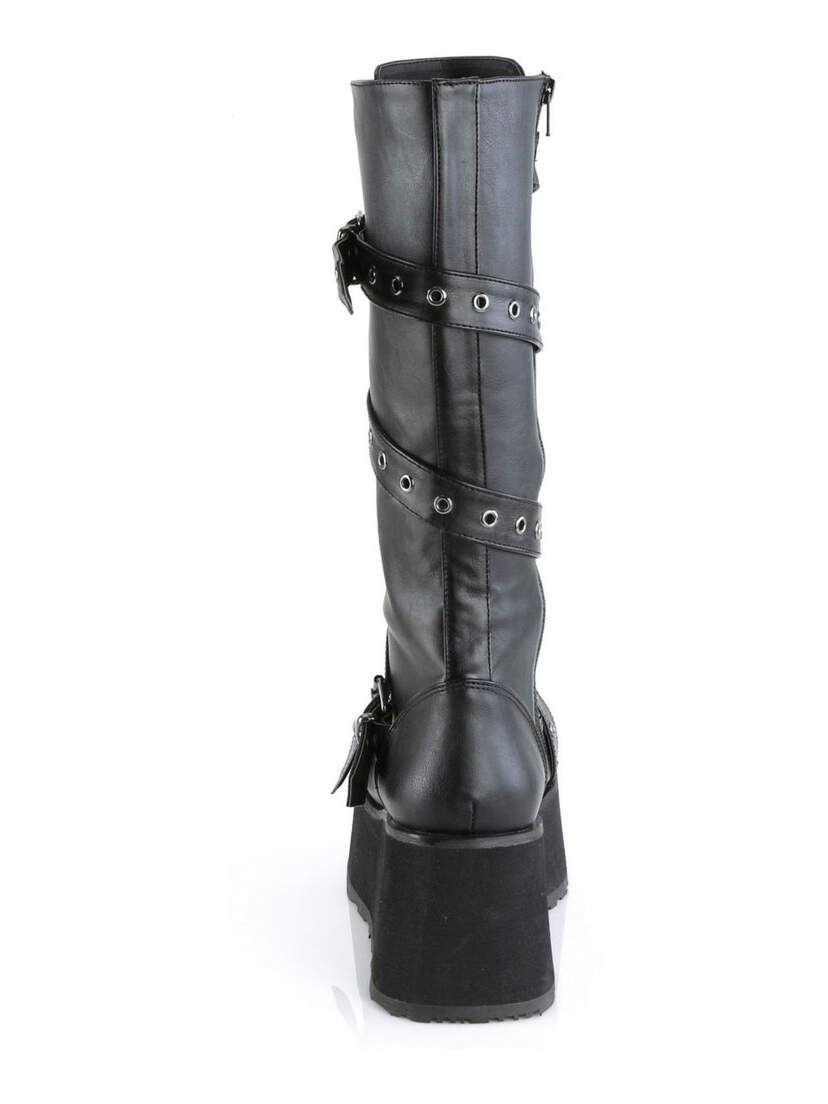 TRASHVILLE-520 men's 17 eyelet platform boots